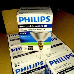 Philips Halogen Par38 Flood Light (case of 12)